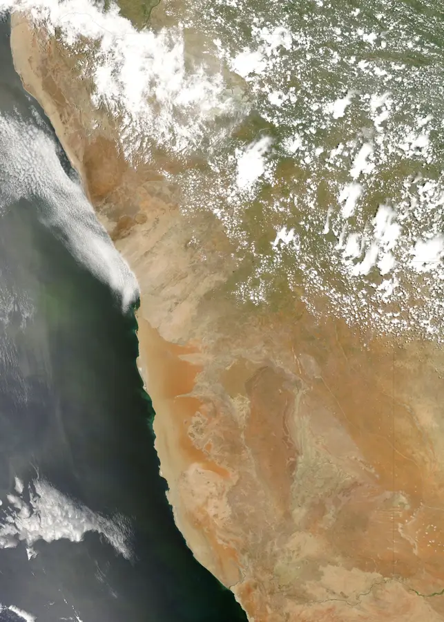 Namib-Wüste — Bibala (Angola)