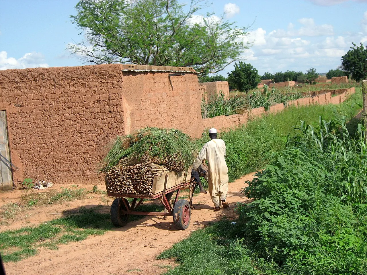 Djermakoye-Palast in Dosso — Loga (Niger)