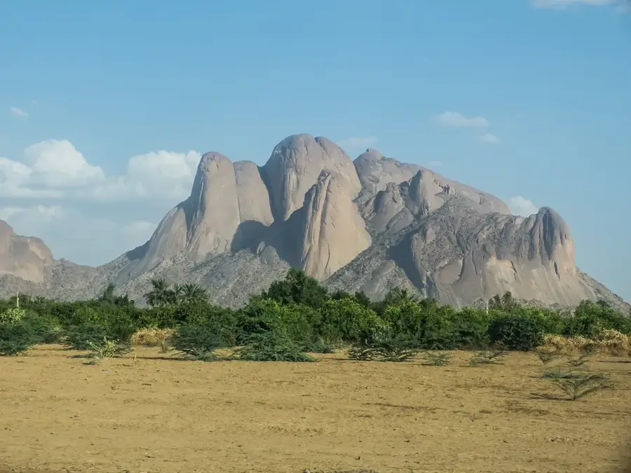 Erkowit — Meroë-Pyramiden (Sudan)