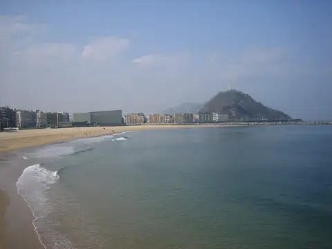 Zurriola beach