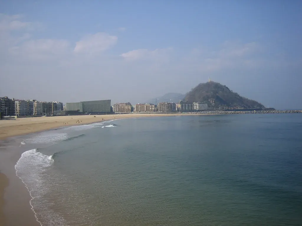 Zurriola beach