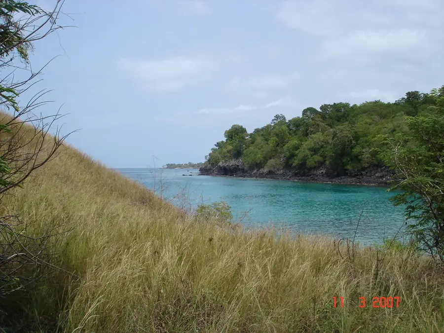 Leuchtturm von Lagoa Azul — Luftexportterminal São Tomé (São Tomé und Príncipe)