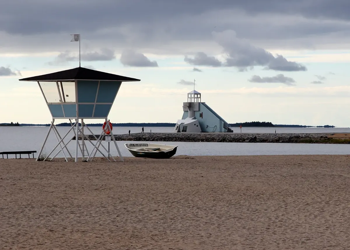 Nallikari beach