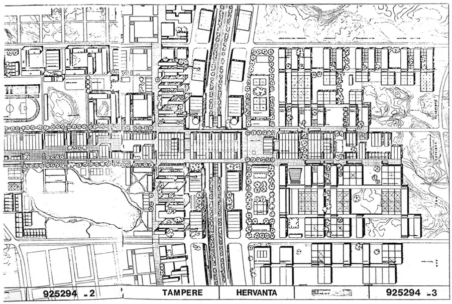 Tampere suburbs