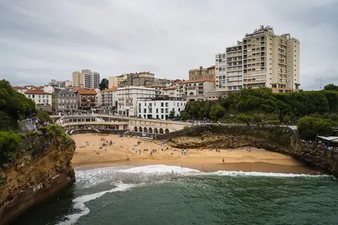 Plage du port Vieux, Biarritz