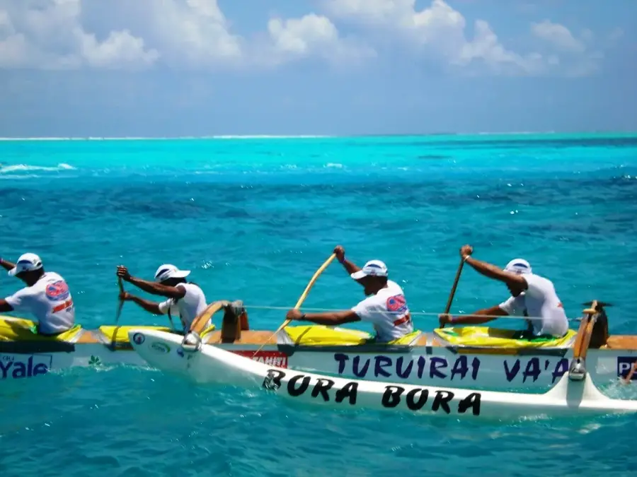 Marae Faremiro — Bora Bora Leopard Ray Trench (French Polynesia)