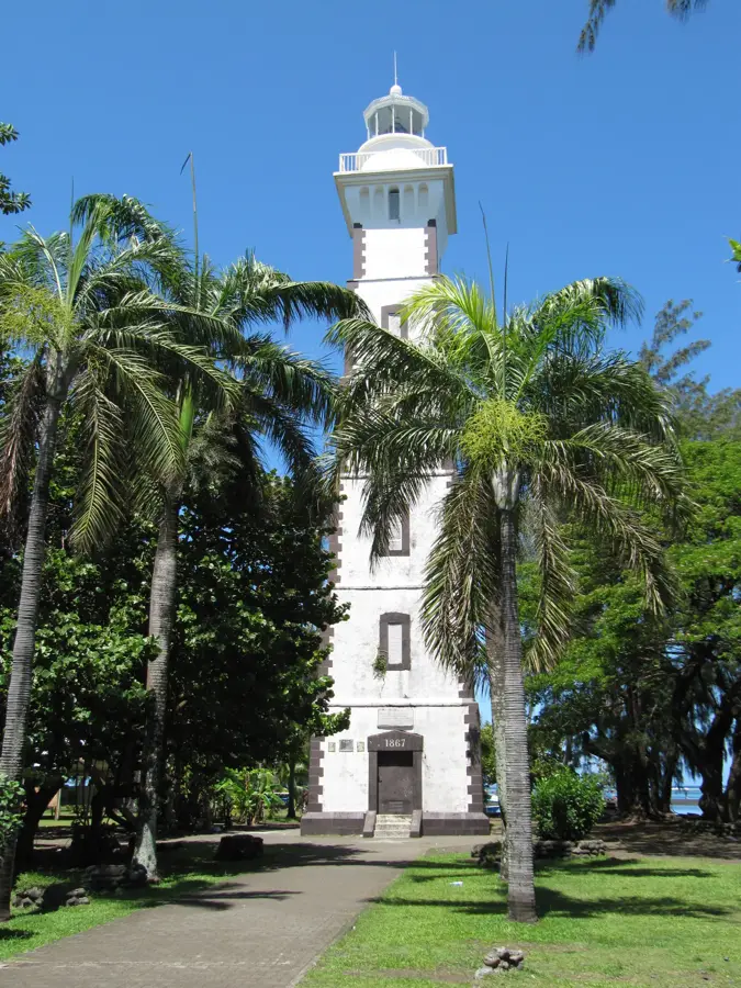 Point Venus Lighthouse — Tetiaroa Bird Sanctuary (French Polynesia)