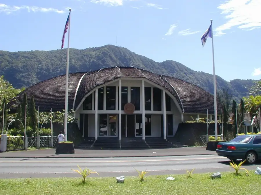 Vaima Zentrum — Evangelische Kirche Paofai (Französisch-Polynesien)