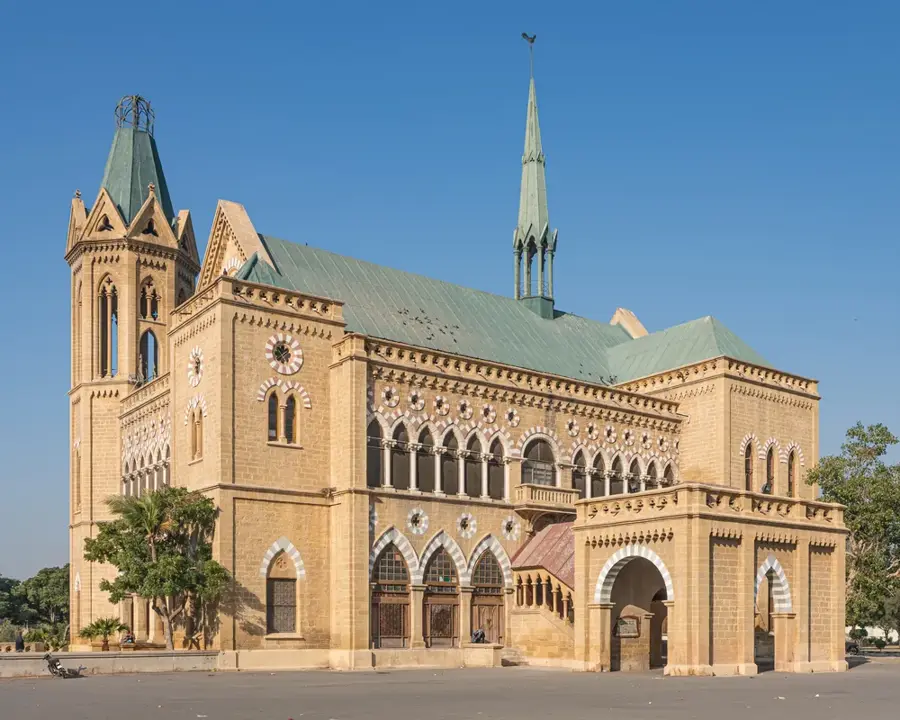 Frere Hall — Baumwollfelder von Sindh (Pakistan)