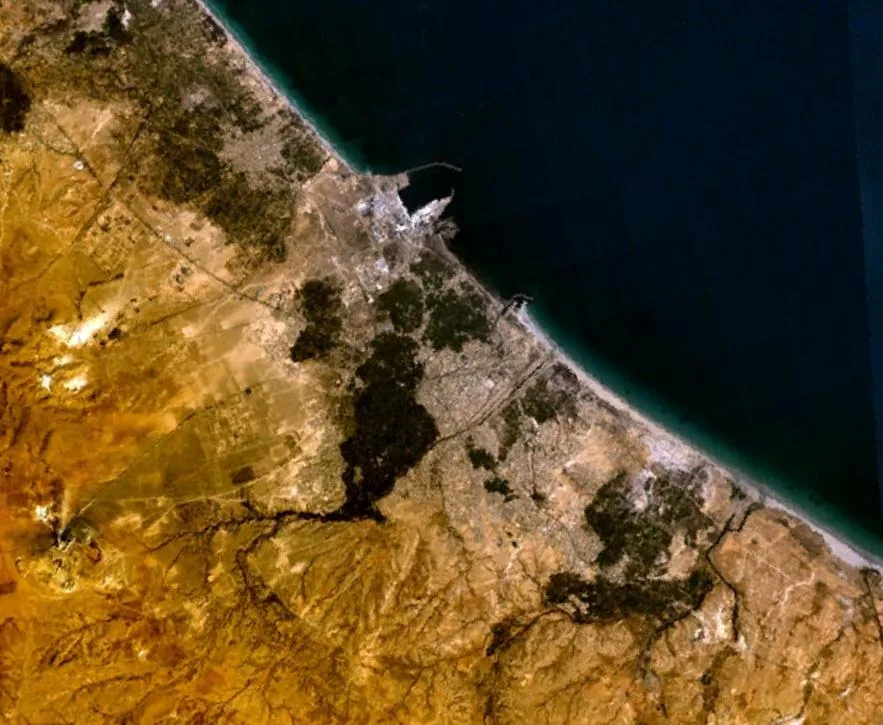 Gabès — Complexul Chimic Ghannouch (Tunisia)