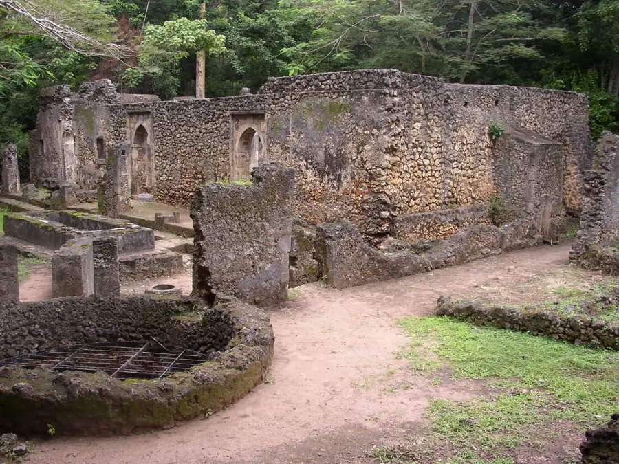 Ruinele Gedi — Râul Galana (Kenya)