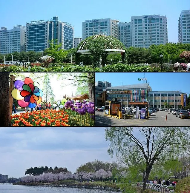 Gartenbauzentrum Goyang — Han-Fluss (Südkorea)