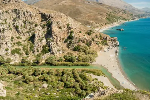 Preveli Beach