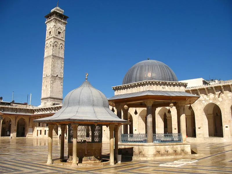 Große Moschee von Aleppo — Dschebel Samaan (Syrien)