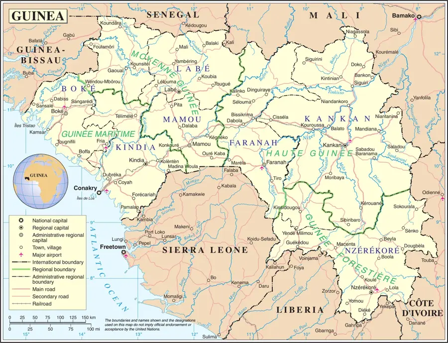 Mali-Guinea border forest