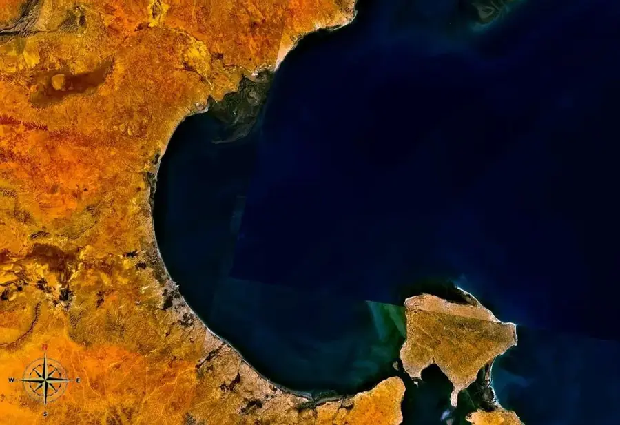 Golful Gabès — Complexul Chimic Ghannouch (Tunisia)