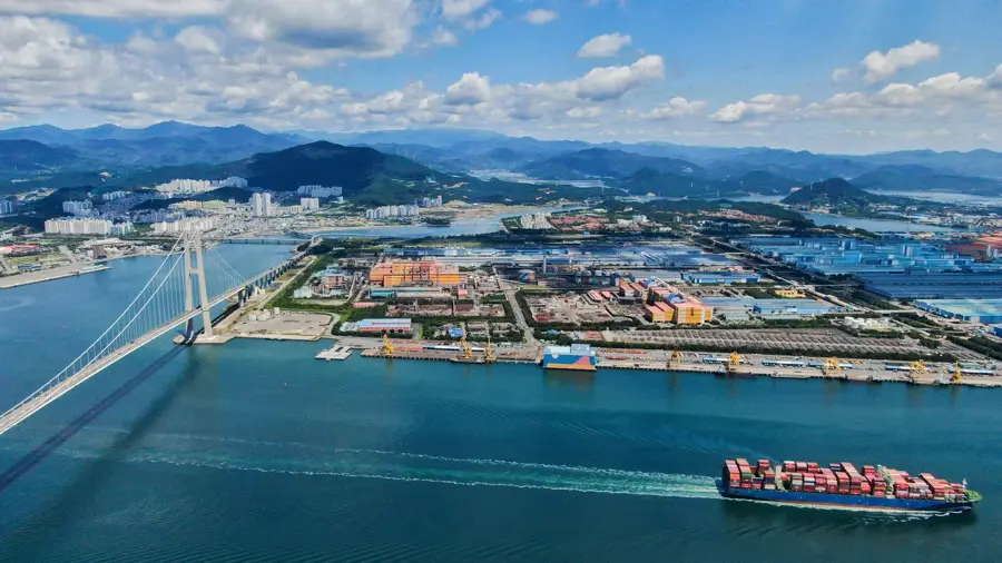 Hafen von Gwangyang — Suncheon (Südkorea)