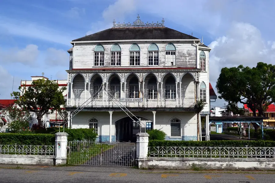 Residenz des Premierministers — Blockfreien-Denkmal (Guyana)