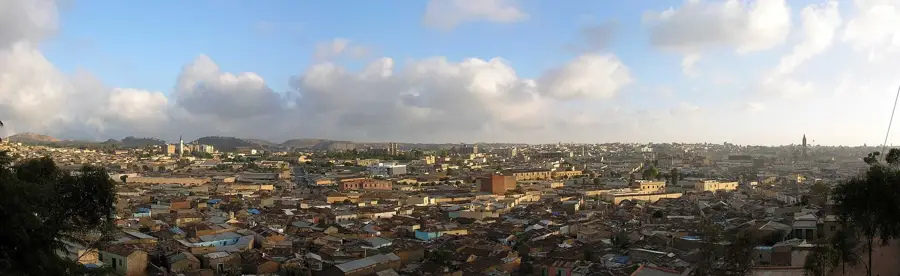 Historische Region Hamasien — Bahnhof Asmara (Eritrea)