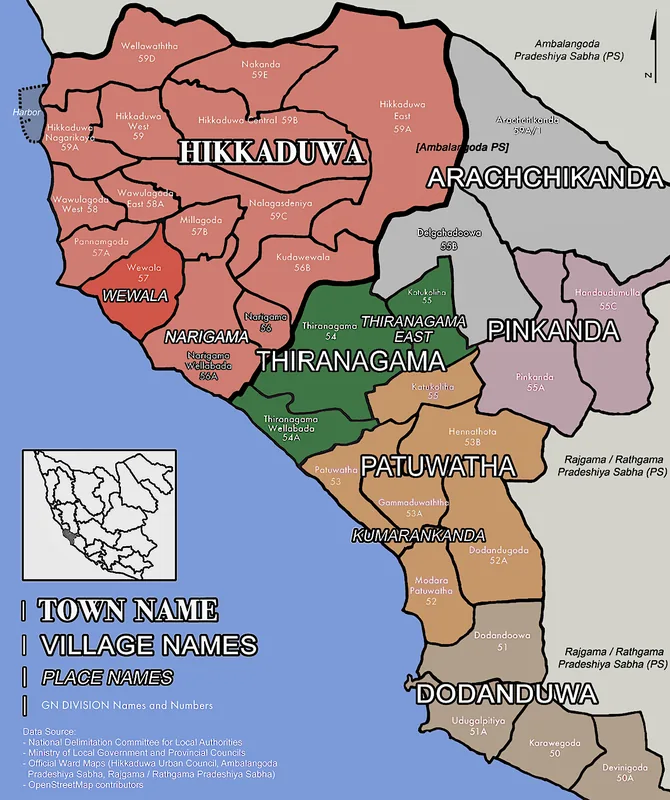 Hikkaduwa-Küste