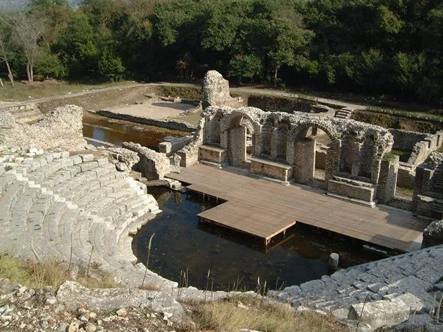 Butrint — Das Blaue Auge (Albanien)