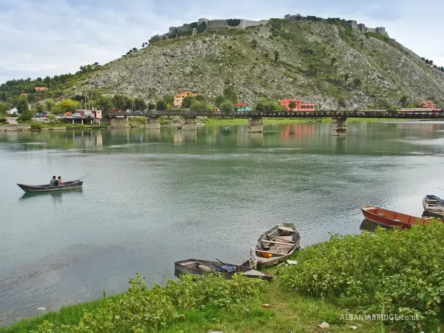 Burg Rozafa — Shkodrasee (Albanien)