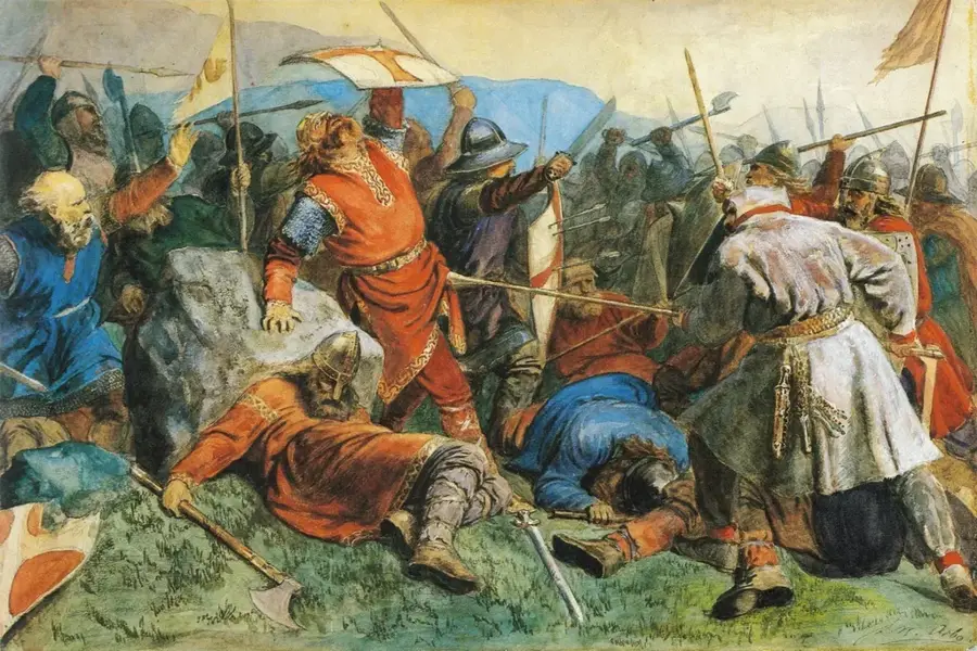 Schlachtfeld Stiklestad — Nidarosdom (Norwegen)