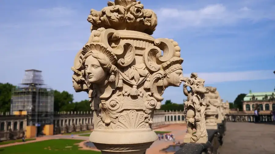 Dresdner Zwinger – historischer Ort
