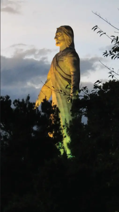 Christ at El Picacho — Patuca River (Honduras)