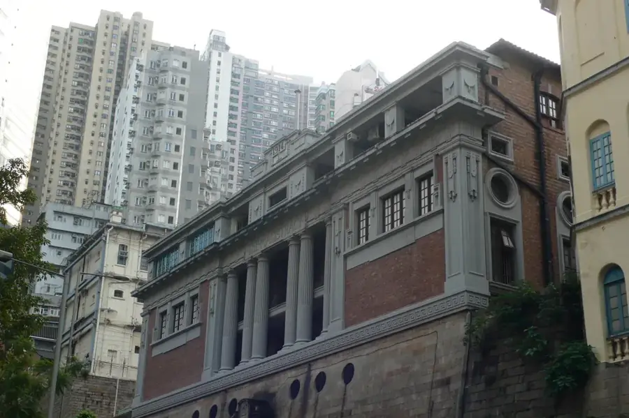 Fosta magistratură centrală — Templul Man Mo (R.A.S. Hong Kong, China)