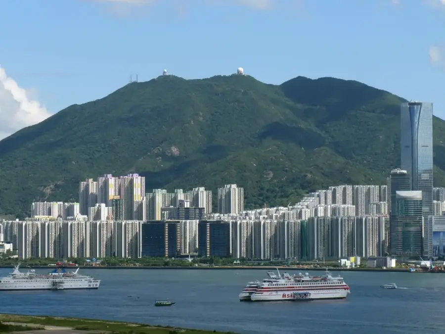 Muntele Parker — Barajul Tai Tam Tuk (R.A.S. Hong Kong, China)