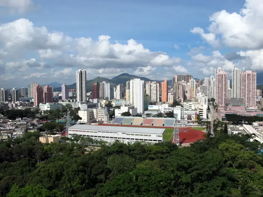 Yuen Long — Podul Tsing Ma (R.A.S. Hong Kong, China)