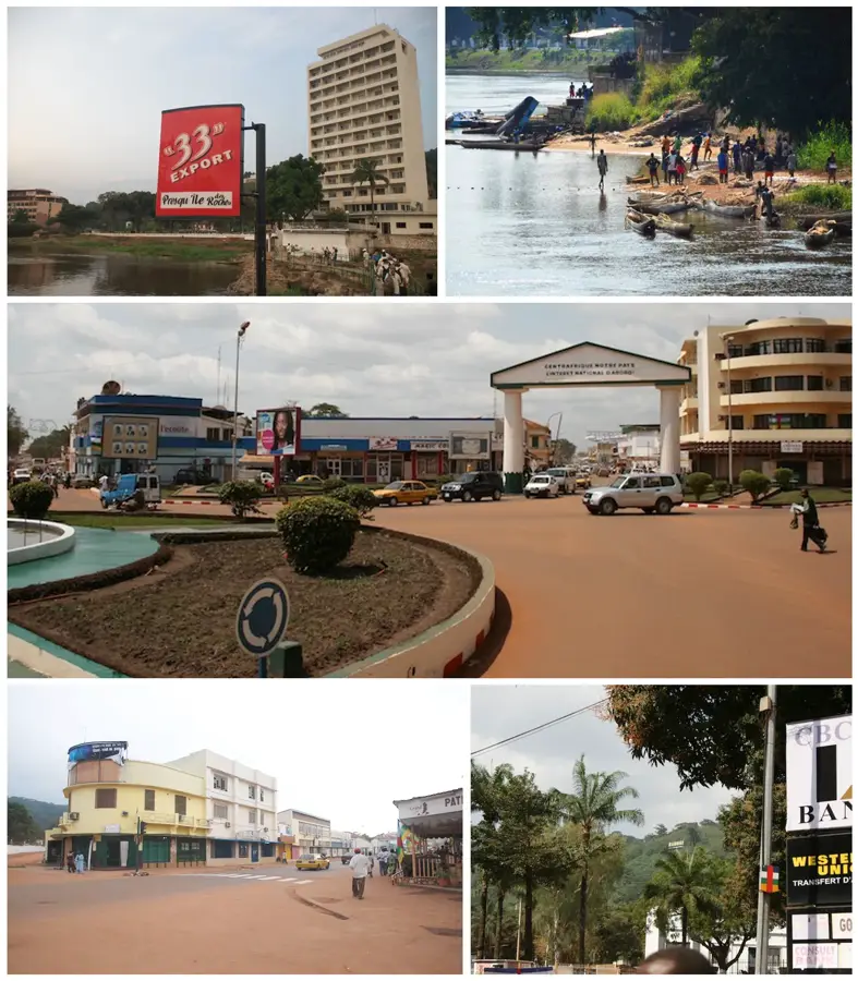 Bangui Town Hall — Barthélemy Boganda Stadium (Central African Republic)