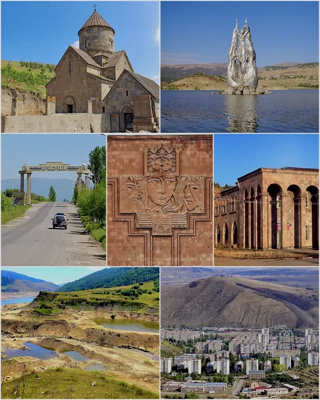 Hrazdan Cement Factory — Sevan-Hrazdan Cascade (Armenia)