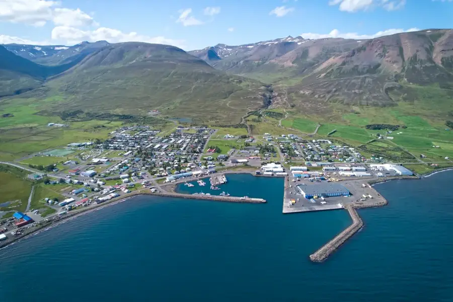 Hafen von Dalvík — Dalvík (Island)