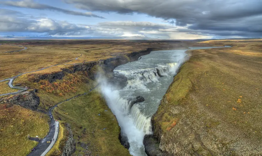 Gullfoss — Skálholt (Island)