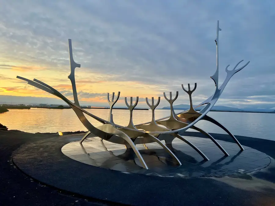 Sun Voyager — Höfði House (Iceland)