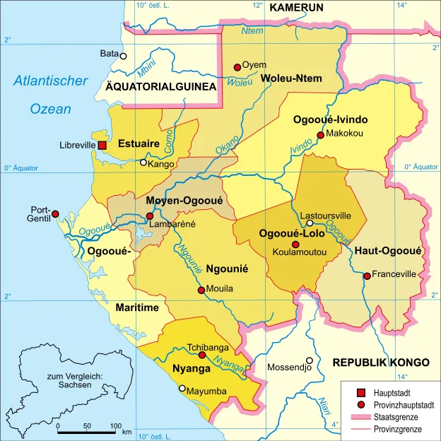 Ikoundou-Massiv — Mbigou (Gabun)