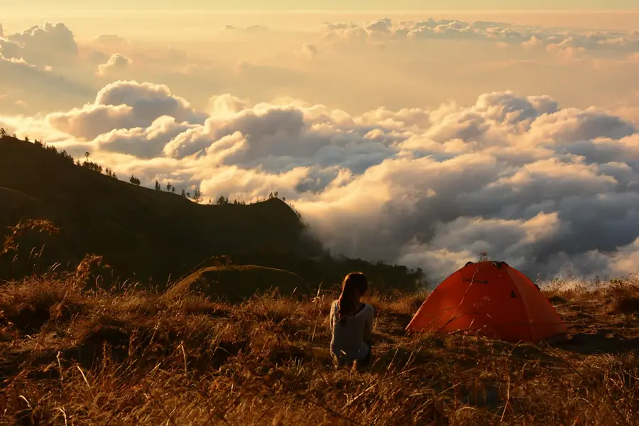 Lombok — Mount Rinjani (Indonesien)