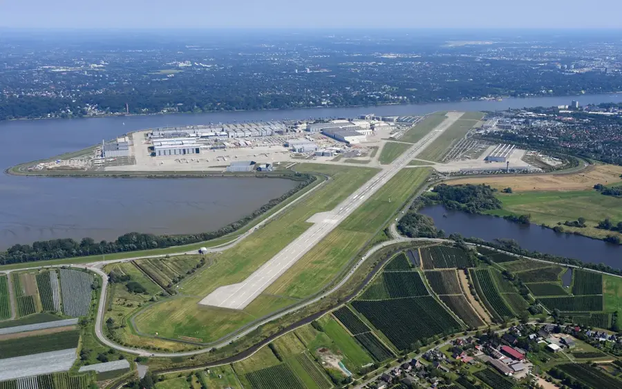 Airbus Werk Finkenwerder