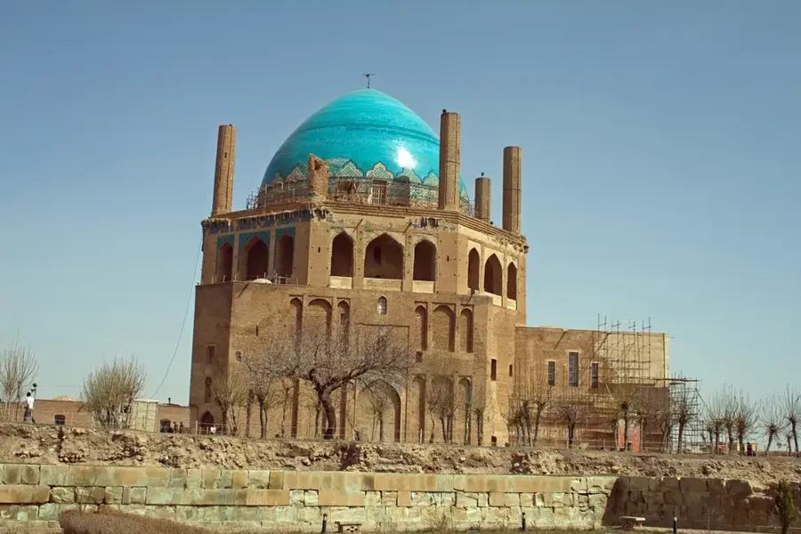 Öldscheitü-Mausoleum in Soltaniyeh — Taq-e Bostan (Iran)