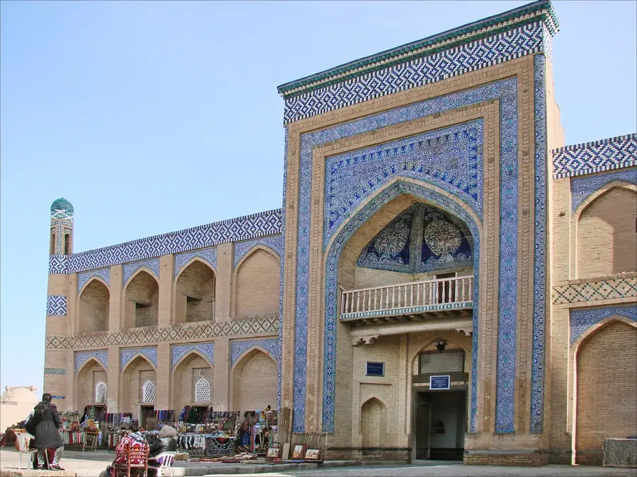 Islam Khoja Minaret — Khorezm Melon Fields (Uzbekistan)