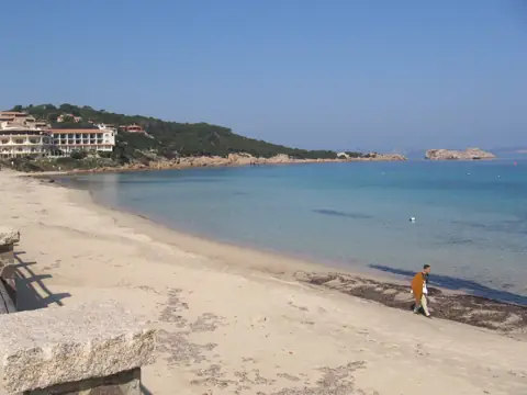 Baja Sardinia beach