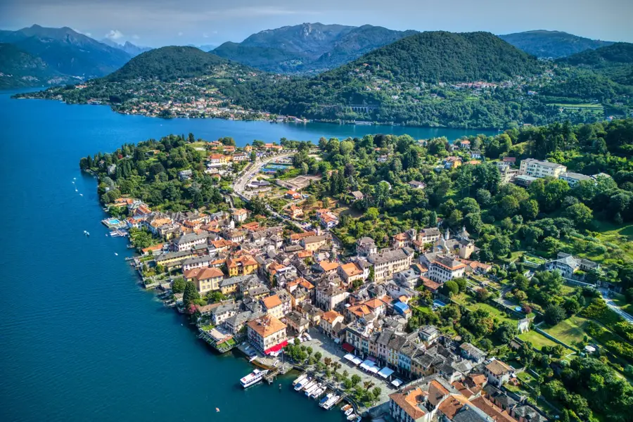 Orta San Giulio — Lacul Maggiore (Italia)