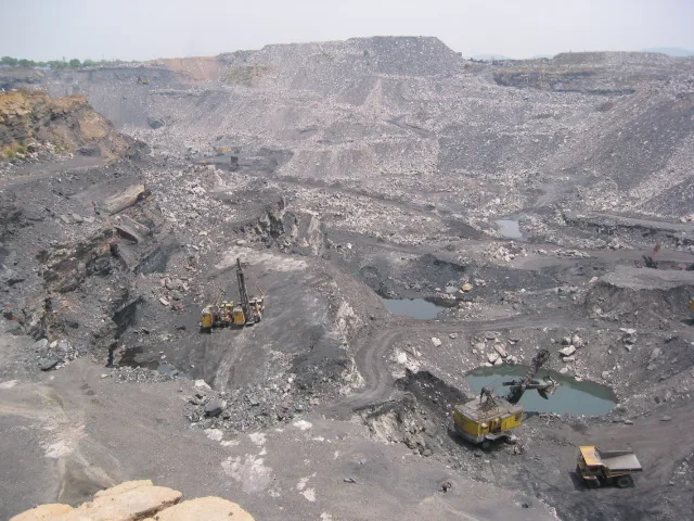 Jharia-Kohlenfeld