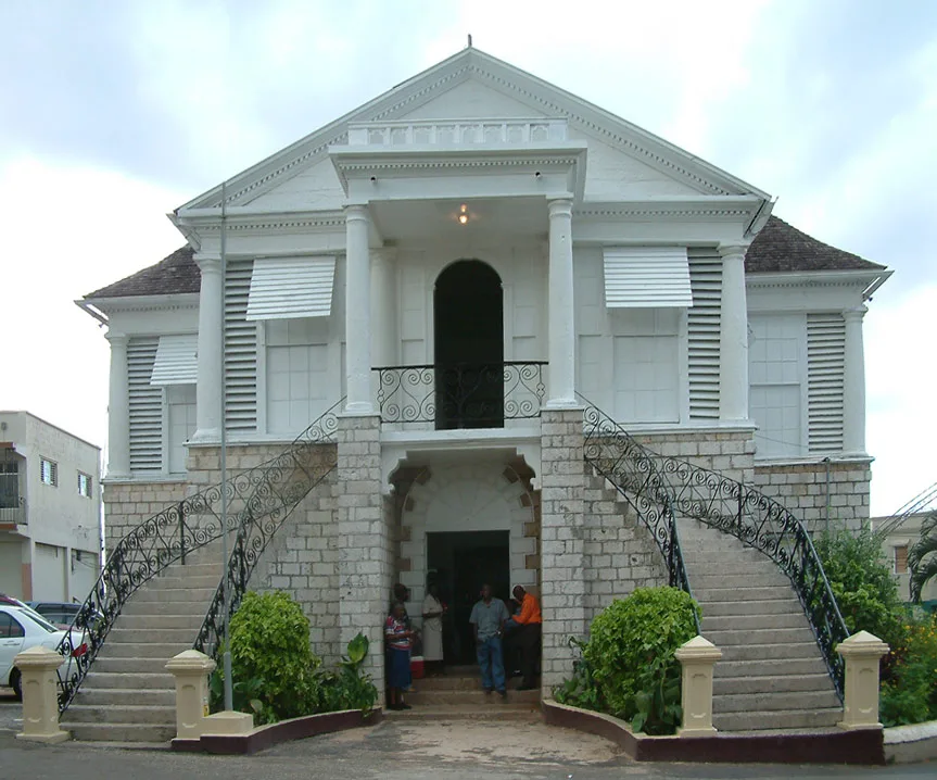 Mandeville Courthouse — Glistening Waters (Jamaica)