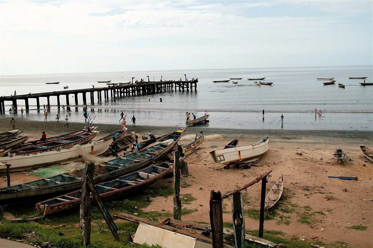Heiliges Krokodilbecken von Kachikally — Kanifing (Gambia)