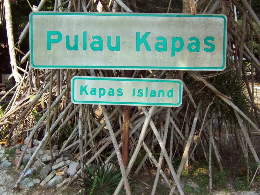 Küste der Insel Kapas — Kuala Terengganu (Malaysia)