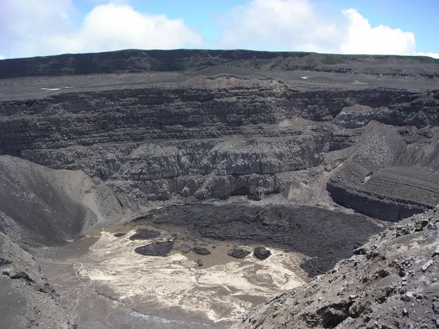Caldera Karthala — Capul Saint-André (Comore)