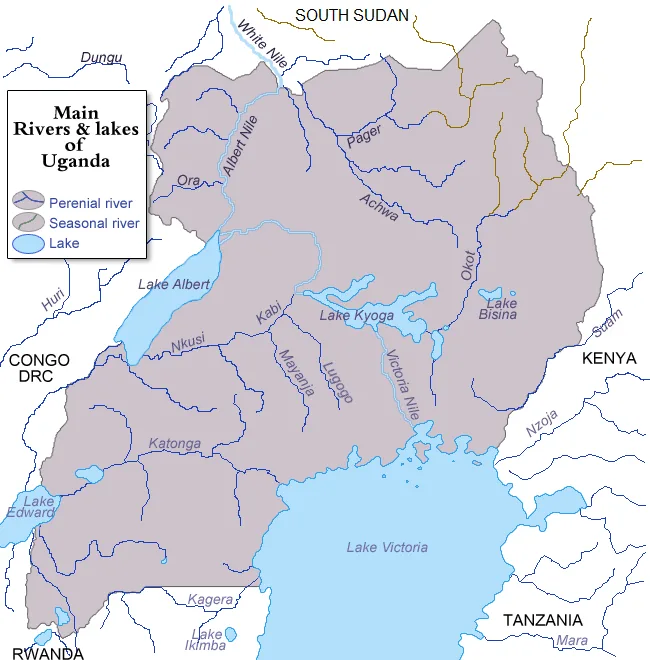 Katonga-Fluss — Minziro-Wald (Tansania)